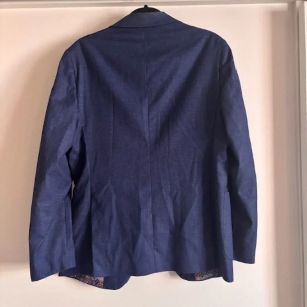 Tom Baine Men's Performance Slim Fit Solid Stretch Sport Coat Small/38